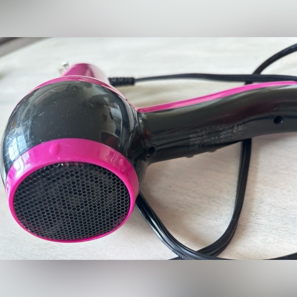 Revlon Hot Pink Essentials 1875W Frizz Control Hair Dryer - Picture 5 of 5